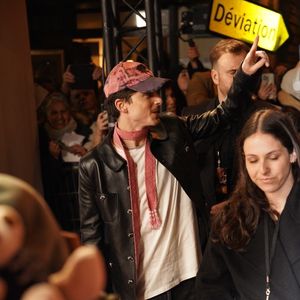 Timothée Chalamet à l'avant-première du film "Un parfait inconnu" au Grand Rex