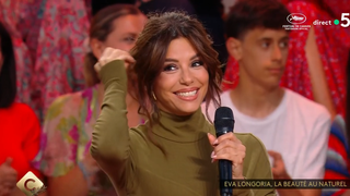 Eva Longoria éblouit Cannes, et sera bientôt de retour en France avec un projet gourmand : "J'aime beaucoup le fromage français !"