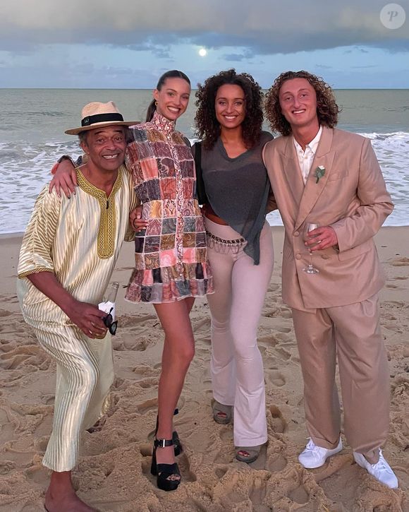 Yannick Noah est papa de six enfants et est très fier de sa famille.

Jenaye Noah est sublime après le mariage de son frère au Brésil. @ Instagram / Jenaye Noah