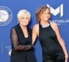 Muriel Robin et sa femme Anne Le Nen lors de la 10ème édition du Gala de Charité de Patrick Mouratoglou à l'Académie Mouratoglou à Biot Sophia Antipolis. © Bruno Bebert/Bestimage