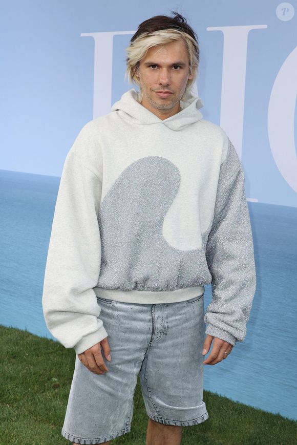 Orelsan assiste au défilé Dior Menswear Spring Summer 2023 dans le cadre de la Semaine de la mode de Paris le 24 juin 2022 à Paris, France. Photo par Jerome Domine/ABACAPRESS.COM