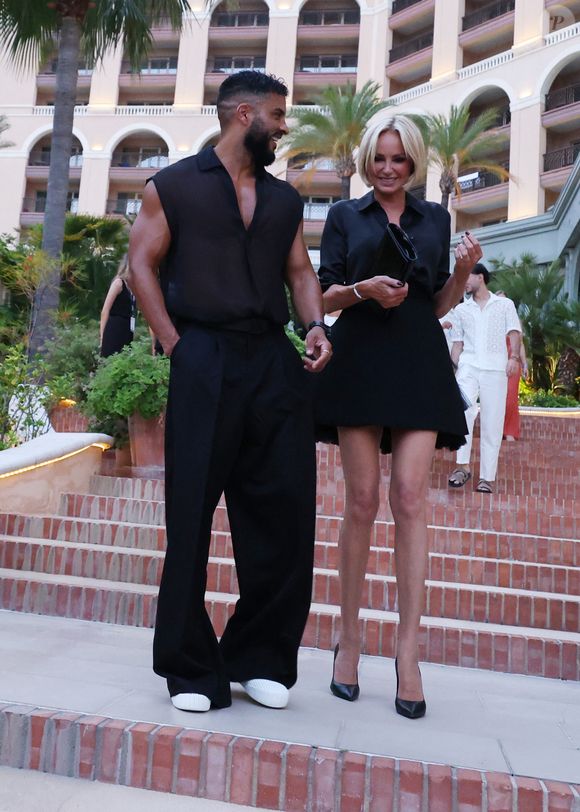 Adriana Karembeu et Ricky Whittle à la soirée des Golden Nymph Awards, lors du 64ème Festival de télévision de Monte-Carlo le 16 juin 2025.

Photo : Denis Guignebourg / Bestimage