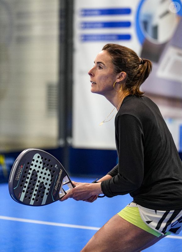 Alize Cornet participe à un tournoi de Padel P2000 à Saint-Priest le 8 mars 2025.
© Sandrine Thesillat / PsnewZ / Bestimage