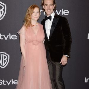 James Van Der Beek et sa femme Kimberly Brook à l'after party InStyle and Warner Bros lors de la 76ème cérémonie annuelle des Golden Globe Awards au Beverly Hilton Hotel à Los Angeles, Californie, Etats-Unis, le 6 janvier 2019. Broadimage / Bestimage