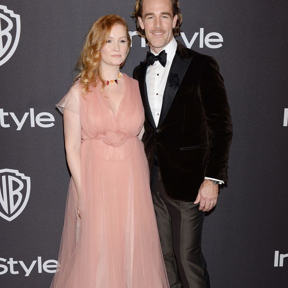 James Van Der Beek et sa femme Kimberly Brook à l'after party InStyle and Warner Bros lors de la 76ème cérémonie annuelle des Golden Globe Awards au Beverly Hilton Hotel à Los Angeles, Californie, Etats-Unis, le 6 janvier 2019. Broadimage / Bestimage