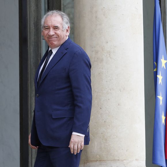 François Bayrou - Les acteurs de l'industrie française, dirigeants d'entreprises, d'élus, des représentants de collectivités et d'associations arrivent pour la réception "accélérer notre réindustrialisation" avec le président de la République française au palais de l'Elysée à Paris, France, le 11 mai 2023. © Michael Baucher/Panoramic/Bestimage