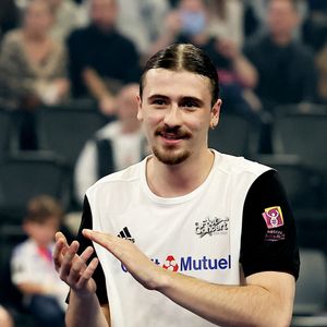 Pierre Garnier - Match de futsal lors de la nouvelle édition du Foot-Concert organisé par le Réseau A.Ma.N.D./Huntington Avenir à la LDLC Arena à Lyon le 11 Novembre 2024. © Dominique Jacovides/Bestimage