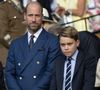 Le prince William et le prince Harry ont eux aussi étudié dans cet établissement.

Le prince George et le prince William lors de la finale de Wimbledon le 13 juillet 2025. Photo par Dana Press / Bestimage