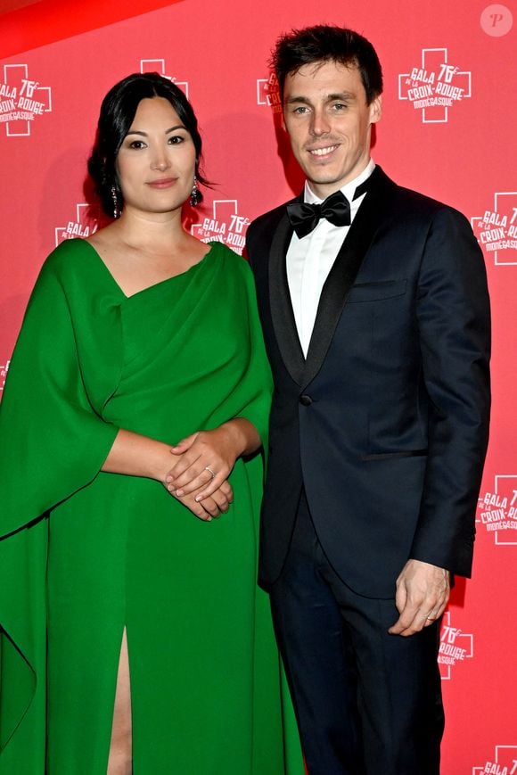 Louis et Marie Ducruet - 76ème Bal de la Croix Rouge dans la salle des Etoiles à Monaco le 12 juillet 2025. © Bruno Bebert/Bestimage