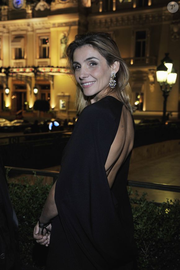 L'actrice française Clotilde Courau assiste à la 'Soirée Monegasque' organisée par Georges Kern, PDG de Roger Dubuis, pour le lancement de la gamme 'Le Monegasque' à l'Hôtel de Paris le 20 octobre 2011, à Monaco. JUNIOR / BESTIMAGE