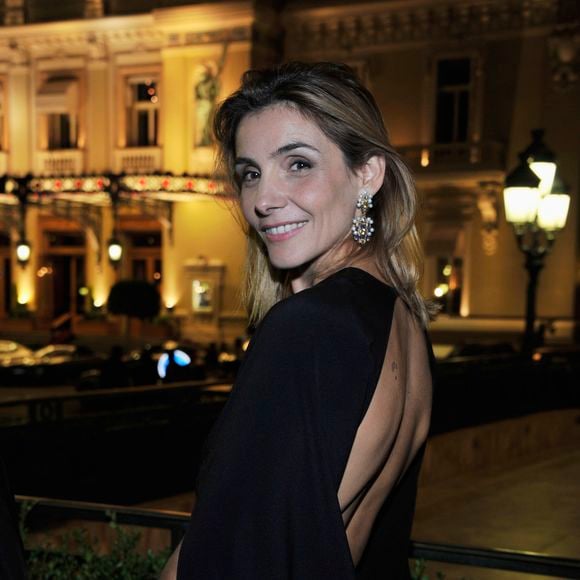L'actrice française Clotilde Courau assiste à la 'Soirée Monegasque' organisée par Georges Kern, PDG de Roger Dubuis, pour le lancement de la gamme 'Le Monegasque' à l'Hôtel de Paris le 20 octobre 2011, à Monaco. JUNIOR / BESTIMAGE