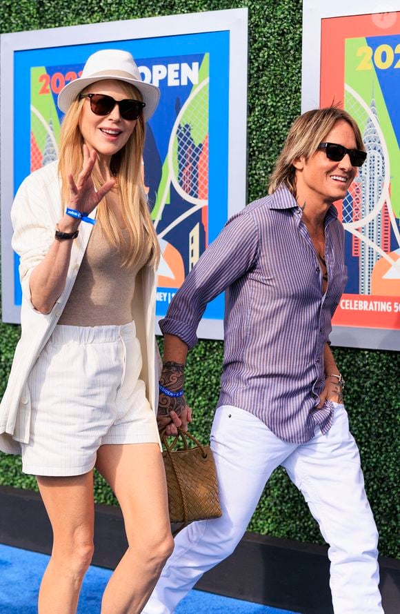 Keith Urban et Nicole Kidman à l'US Open, le 10 septembre 2023. © PI via Zuma Press/Bestimage