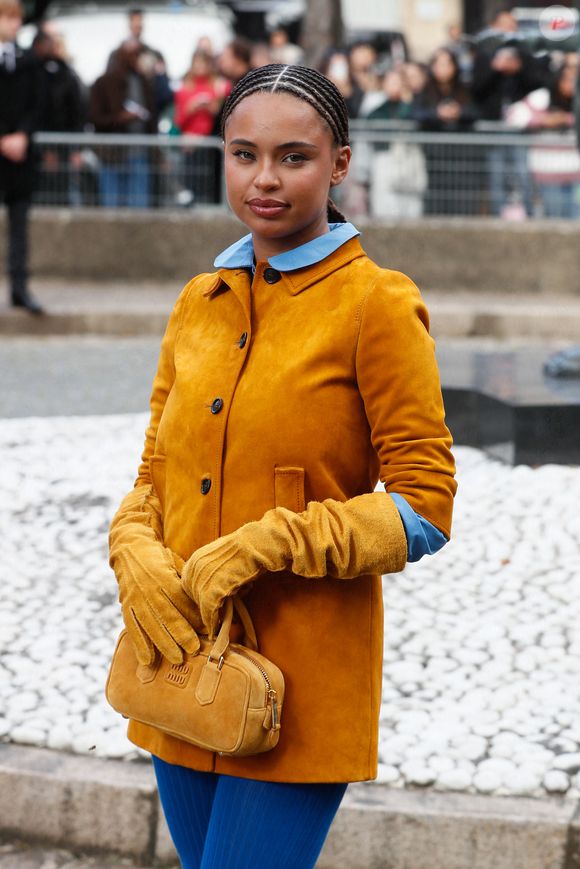 Paola Locatelli - Arrivées au défilé de mode Femmes printemps-été 2025 "Miu Miu" lors de la fashion week de Paris. Le 1er octobre 2024
© Christophe Clovis / Bestimage