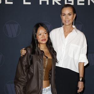 Laeticia Hallyday et sa fille Joy - Avant-Premiere du film "Largo Winch "Le Prix de L'argent" au cinéma le Grand Rex à Paris le 18 juin 2024. © Marc Ausset-Lacroix/Bestimage