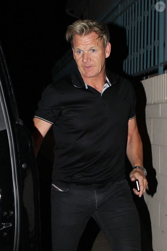 David Beckham a rejoint son ami de longue date Gordon Ramsay pour un dîner de tacos à la Petty Cash Taqueria à Los Angeles, CA, USA, 20 août 2014. Photo by GSI/ABACAPRESS.COM