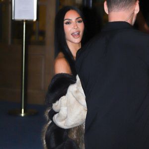 Kim Kardashian et sa mère Kris Jenner sortent du restaurant Ferdi et retournent à l'hôtel Ritz à Paris le 14 mai 2025. © Yoann Ouahcene / Bestimage