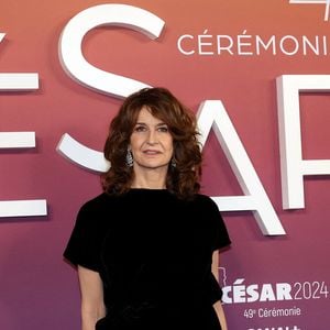 Valérie Lemercier, présidente des César 2024 - Photocall des lauréats (press room) lors de la 49ème édition de la cérémonie des César à l’Olympia à Paris le 23 février 2024

© Dominique Jacovides / Olivier Borde / Bestimage