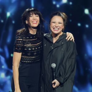 Exclusif - Nolwenn Leroy, Anne Sila lors de l'enregistrement de l'émission "Nos voix pour toutes" au profit de la Fondation des femmes à l’Adidas Arena diffusée sur TMC le 25 novembre 2025, à Paris, France, le 19 novembre 2025. © Guirec-Moreau/Bestimage