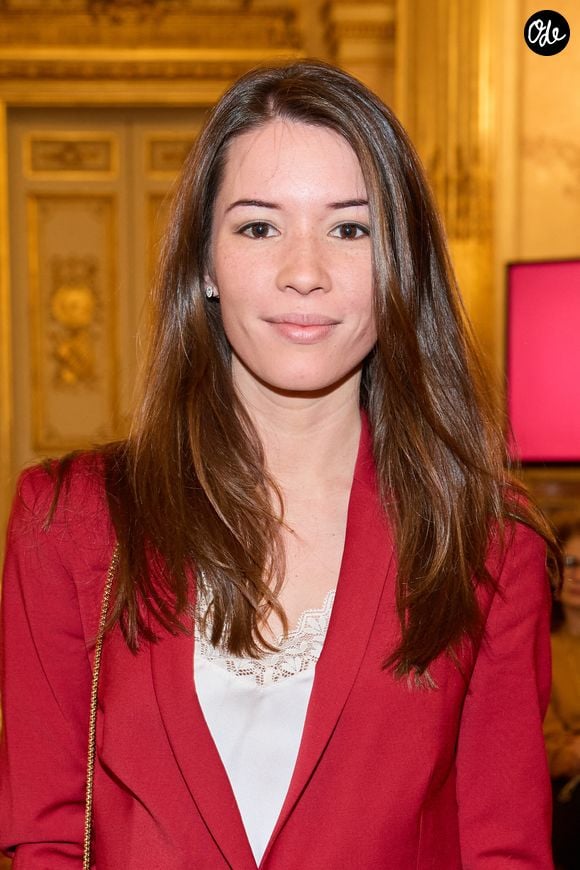Exclusif - Émilie Broussouloux - Cérémonie des Trophées du MédiaClub’Elles dans les salons de l’Hôtel de Lassay à Paris le 9 février 2023. © Cyril Moreau/Bestimage