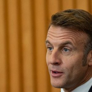 Emmanuel Macron, Allemagne, le 3 octobre 2025. 

© Christian Liewig/Bestimage