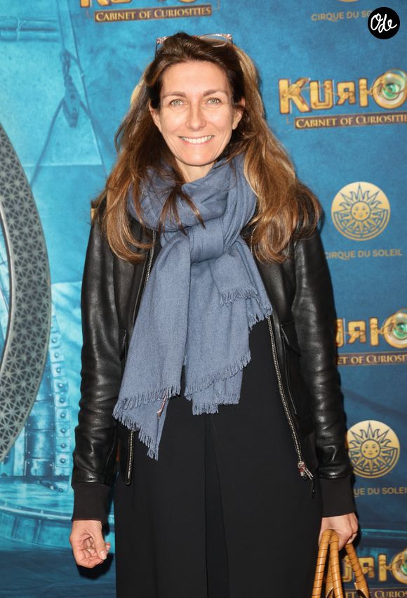 Anne-Claire Coudray - Première du spectacle du Cirque du Soleil "Kurios, Cabinet des curiosités" à Chatou le 21 novembre 2023. © Coadic Guirec/Bestimage