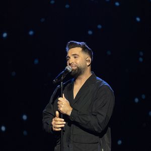 Exclusif - Kendji Girac - Enregistrement de l'émission "La fête de la chanson française" à Paris, présentée par L.Thilleman et A.Manoukian, et diffusée le 20 décembre sur France 3. © Pierre Perusseau / Bestimage