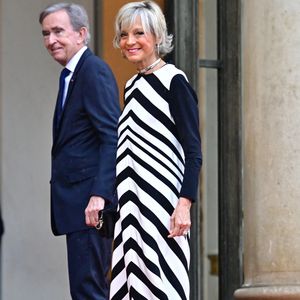 Bernard Arnault, Pdg de LVMH et sa femme Hélène Mercier - Arrivées des personnalités au dîner d’État en l’honneur du président brésilien et de sa femme au palais présidentiel de l’Élysée à Paris le 5 juin 2025.

© Christian Liewig / Bestimage