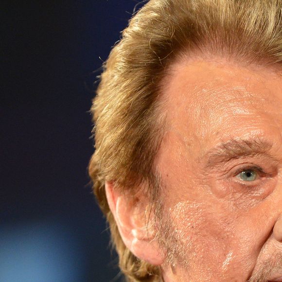 Johnny Hallyday au 6ème Festival International du Film Policier in Beaune, le 2 avril 2014 © Nicolas Gouhier/ABACAPRESS.COM