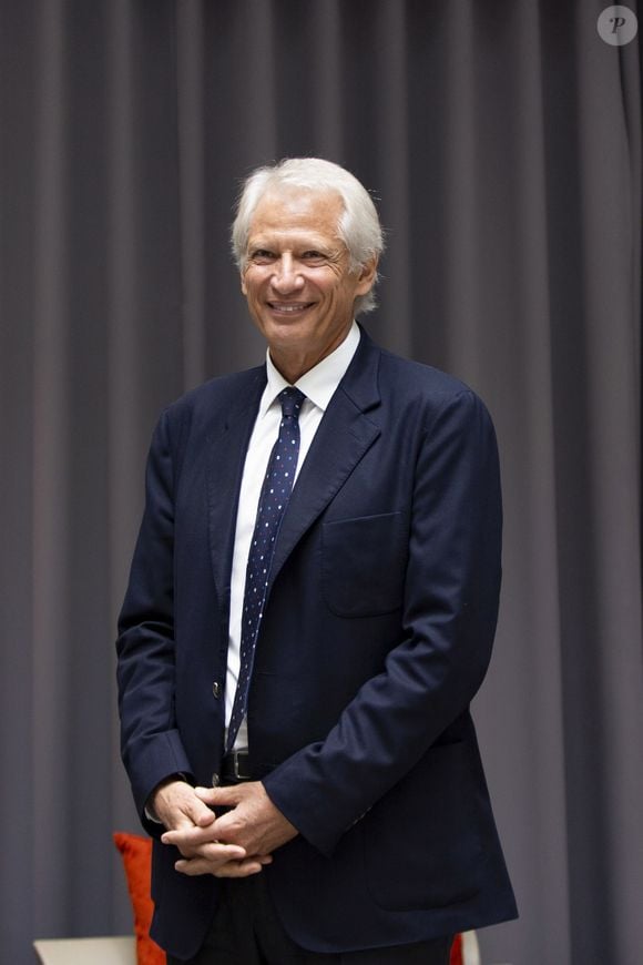 Exclusif - Dominique de Villepin en conférence pour les 25 ans de l'école de commerce chinoise CEIBS à Paris. Le 5 octobre 2019
© Jack Tribeca / Bestimage