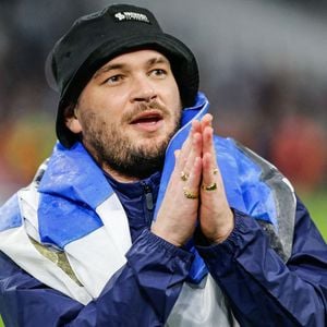 Les légendes du JUL de Marseille lors du « Match des Héros » opposant l'équipe de Marseille à celle de l'UNICEF au Vélodrome d'Orange, le 13 octobre 2021 à Marseille, en France. Photo de Johnny Fidelin/Icon Sport/ABACAPRESS.COM