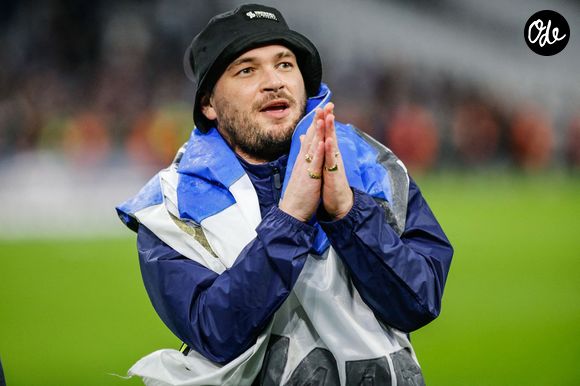 Les légendes du JUL de Marseille lors du « Match des Héros » opposant l'équipe de Marseille à celle de l'UNICEF au Vélodrome d'Orange, le 13 octobre 2021 à Marseille, en France. Photo de Johnny Fidelin/Icon Sport/ABACAPRESS.COM