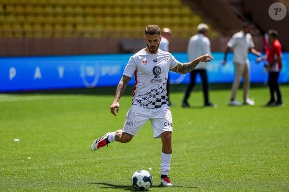 Matt POKORA des Barbagiuans de Monaco lors du match de la Racing Stars Football Cup entre les Barbagiuans de Monaco et Nazionale Piloti au Stade Louis II le 21 mai 2025 à Monaco, Monaco. Photo by Johnny Fidelin/Icon Sport/ABACAPRESS.COM