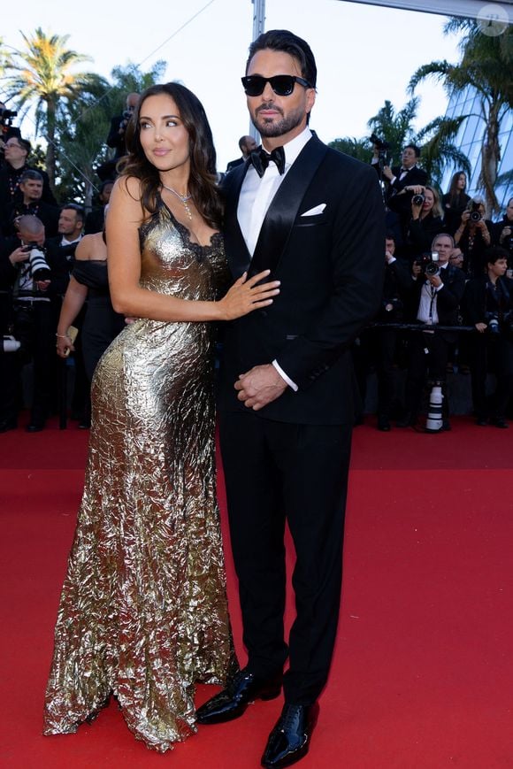 Nabilla Vergara et son mari Thomas - Montée des marches du film " La bataille de Gaulle : L'âge de fer " lors du 79ème Festival International du Film de Cannes, le 20 mai 2026. © Olivier Borde / Bestimage