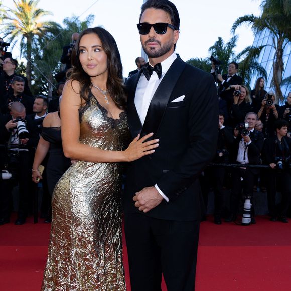 Nabilla Vergara et son mari Thomas - Montée des marches du film " La bataille de Gaulle : L'âge de fer " lors du 79ème Festival International du Film de Cannes, le 20 mai 2026. © Olivier Borde / Bestimage