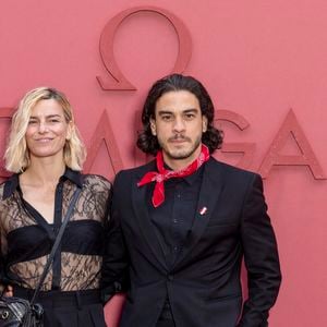 Fauve Hautot, Romain Guillermic - Photocall de la soirée d’ouverture de la "Maison Omega" à l'hôtel de Poulpry, Maison des Polytechniciens pour les JO 2024 (Jeux Olympiques 2024) à Paris, France, le 27 juillet 2024. © Olivier Borde - Jack Tribeca /Bestimage