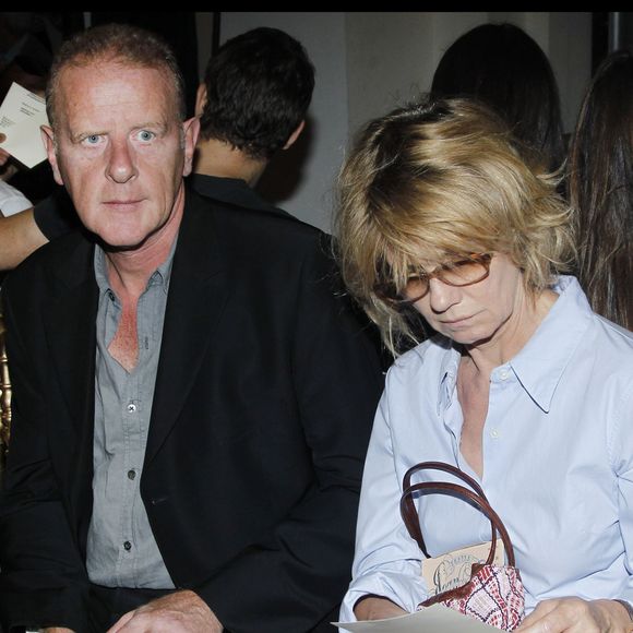 Jean Teulé et Miou Miou au défilé Jean-Paul Gaultier à Paris.
AGENCE / BESTIMAGE