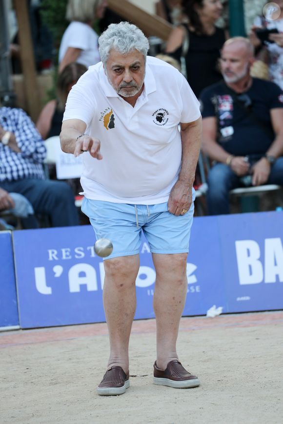 Enrico Macias - Challenge Henri Salvador 2018 en hommage à Charley Maraouni, à Ile Rousse, Corse, France, le 14 Septembre 2018. 
Olivier Sanchez / Bestimage - Crystal Pictures
