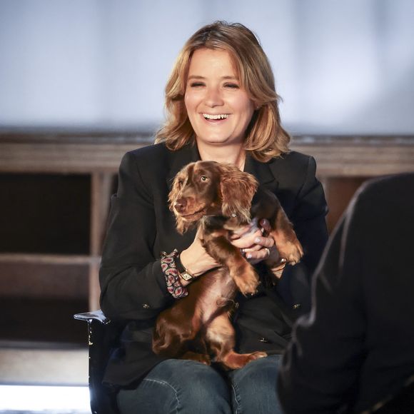 Pascale de La Tour du Pin est l'invitée de Bernard Montiel sur le plateau de l'émission "Animaux stars".

Exclusif - Pascale de La Tour du Pin pendant l’enregistrement d’Animaux Stars, présenté par B.Montiel et diffusé sur Animaux TV, à Paris, France. © Jack Tribeca/Bestimage