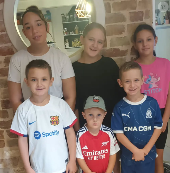 Stéphanie et Jérémy Riquelme (Familles nombreuses), parents de sept enfants.