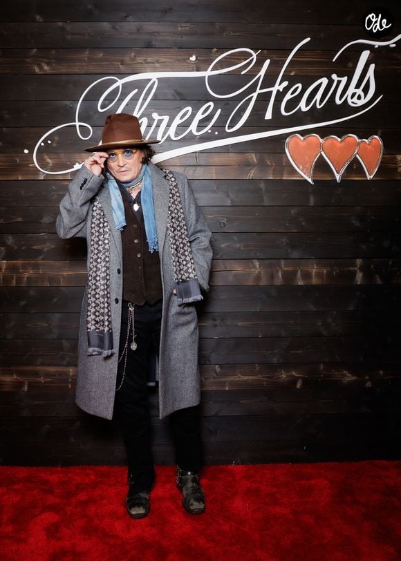 Johnny Depp au  The Gathering of Three Hearts event in Los Angeles. Photo par Backgrid USA / Bestimage