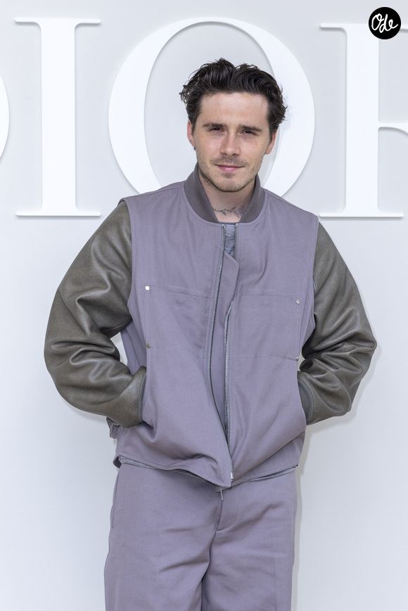 Brooklyn Beckham - Photocall du défilé DIOR "Collection Homme Prêt-à-Porter Printemps/Eté 2025" lors de la Fashion Week de Paris, le 21 juin 2024. © Borde/Rindoff/Bestimage