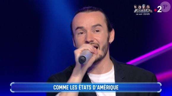 Benoît dans "N'oubliez pas les paroles", le 6 janvier 2024, sur France 2