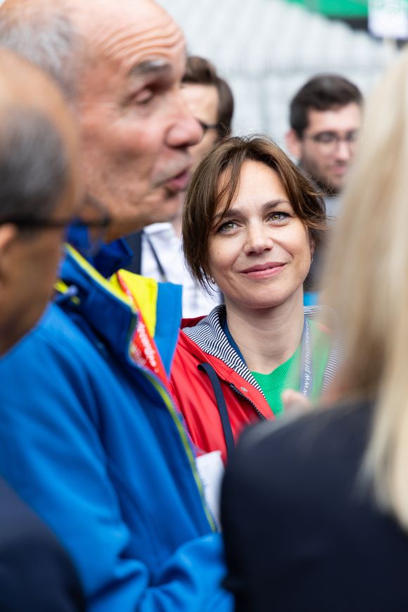 Nathalie Péchalat lors de la "Journée De L'Evasion 2025" au Stade de France à Saint-Denis.
© Thibault Duboucher / Bestimage