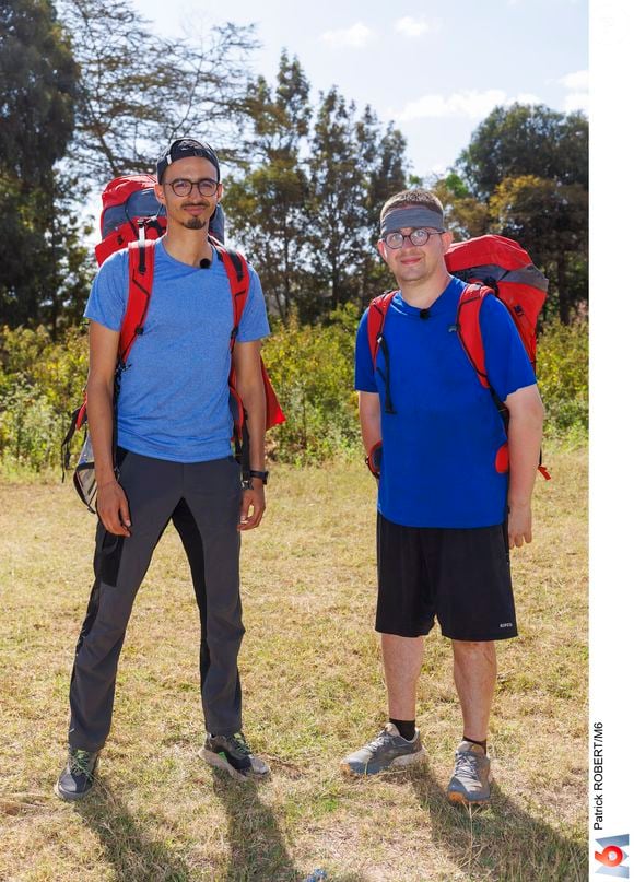 Moâde et Ludovic de "Pékin Express, la route des tribus légendaires"