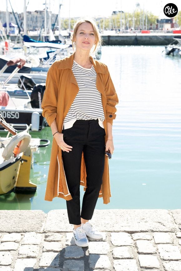 Élodie Varlet participe à la séance photo de « Plus belle la vie » dans le cadre du Festival de fiction de La Rochelle, le 17 septembre 2022 à La Rochelle, en France. Photo de David Niviere/Abaca