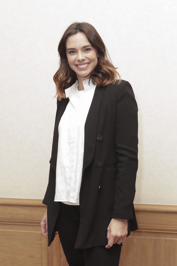 Marine Lorphelin (Miss France 2013) lors de la conférence de presse "Défi d'Elles 2024" à Paris le 10 janvier 2024.

© Jack Tribeca / Bestimage