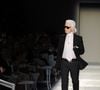 La chatte de Karl Lagerfeld vient de décrocher son premier rôle au cinéma.
Karl Lagerfeld au défilé de mode haute-couture Chanel, le 3 juillet 2012.
Photo : Rindoff-Borde / Bestimage