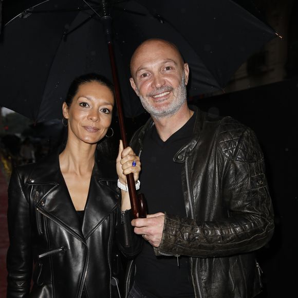 Frank Leboeuf et sa femme Chrislaure Nollet - Dîner de l'équipe de France 98 au Buddha-Bar à Paris à l'occasion des 20 ans de la victoire de l'équipe de France, le 11 juin 2018. © Marc Ausset-Lacroix/Bestimage