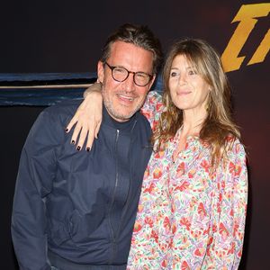 Benjamin Castaldi et sa femme Aurore Aleman - Première du film "Indiana Jones et le Cadran de la destinée" au cinéma Le Grand Rex à Paris le 26 juin 2023. © Coadic Guirec/Bestimage