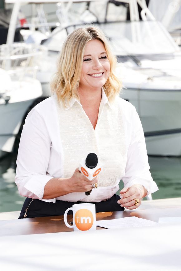 L'animatrice avait pris les commandes de la matinale de France 2 en début de saison, avec Julien Arnaud.

Exclusif - Flavie Flament sur le plateau de l'émission Télématin en marge du 78ème Festival International du Film de Cannes, France, le 22 mai 2025. © Jack Tribeca/Bestimage